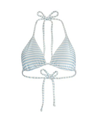 Danielle Brown Wesley Swim Top - Blue Raz Stripe