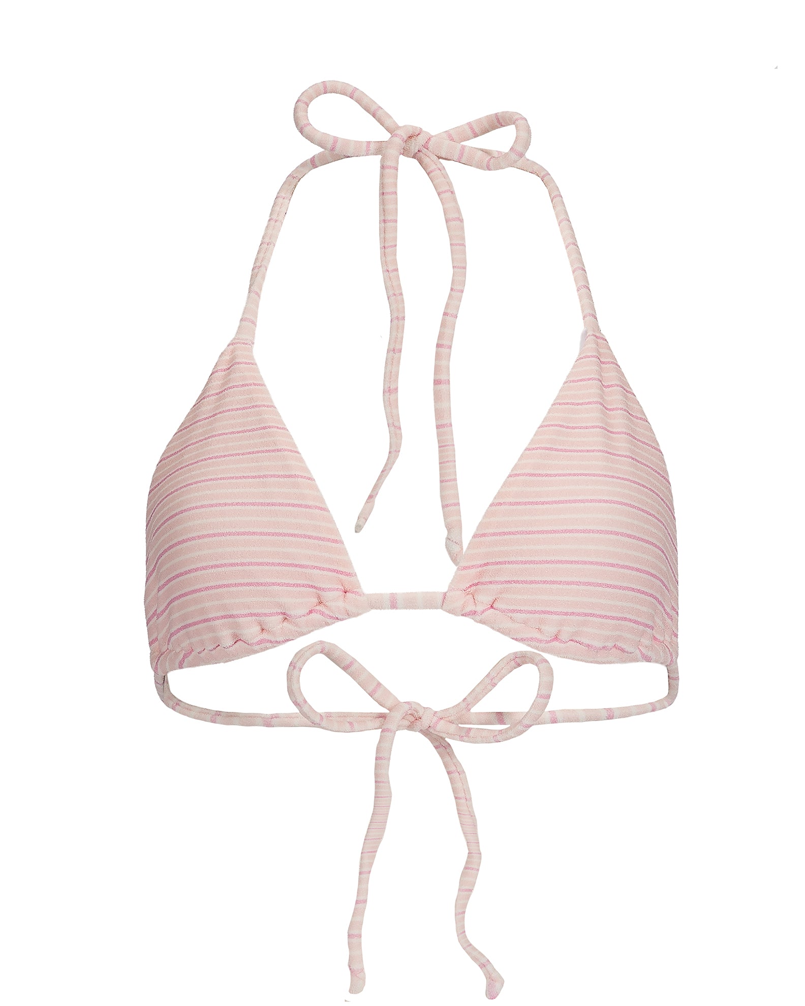 Danielle Brown Wesley Swim Top - Strawberry Stripes