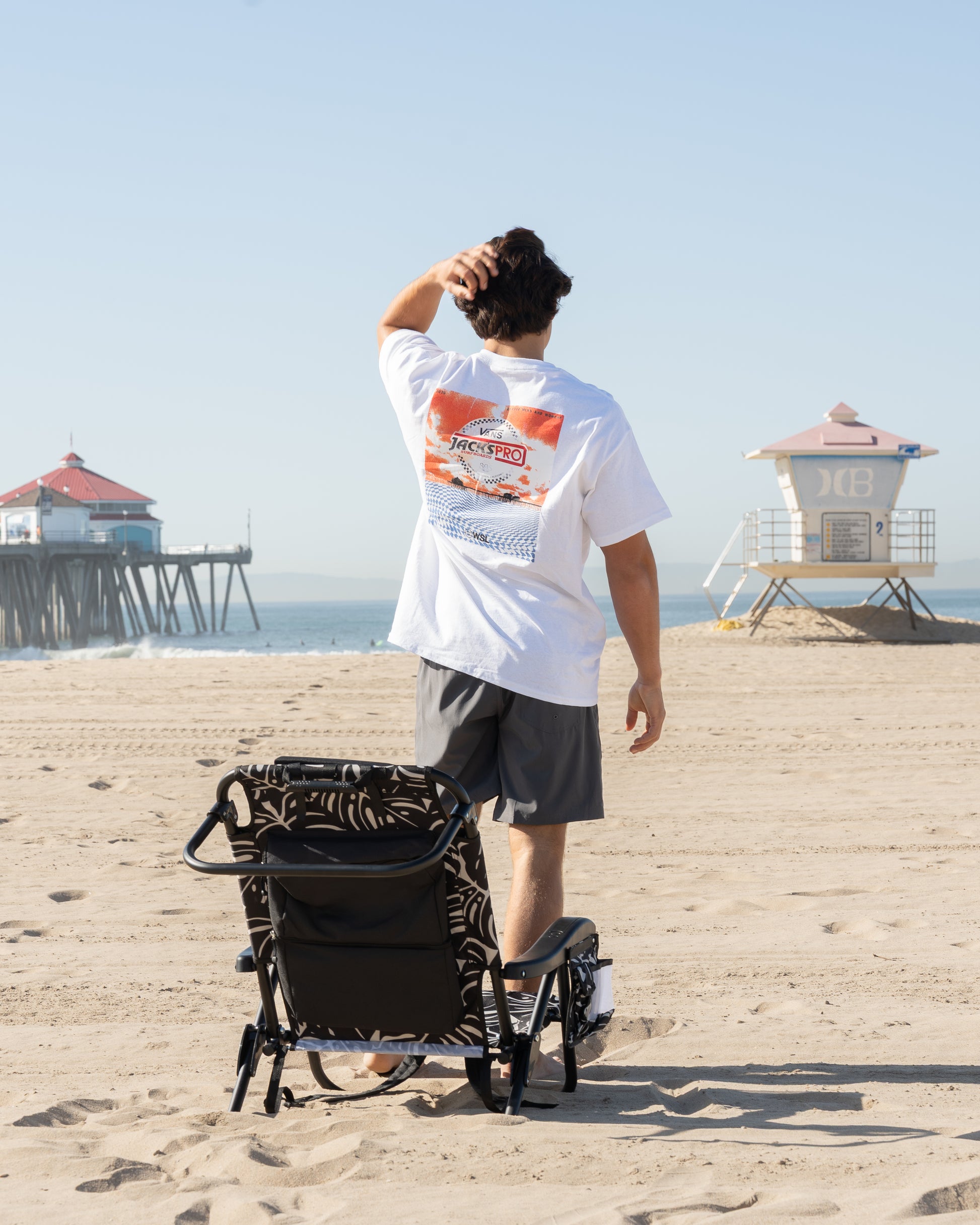 VANS x Jack's Surfboards Pro 2026 Short Sleeve T-Shirt - White