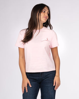 Women's Bobber HW S/S Tee - Soft Pink