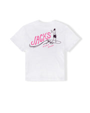 Women's Bobber HW S/S Tee - White
