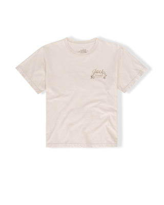 Women's Glass Pigment S/S T-Shirt - Cement