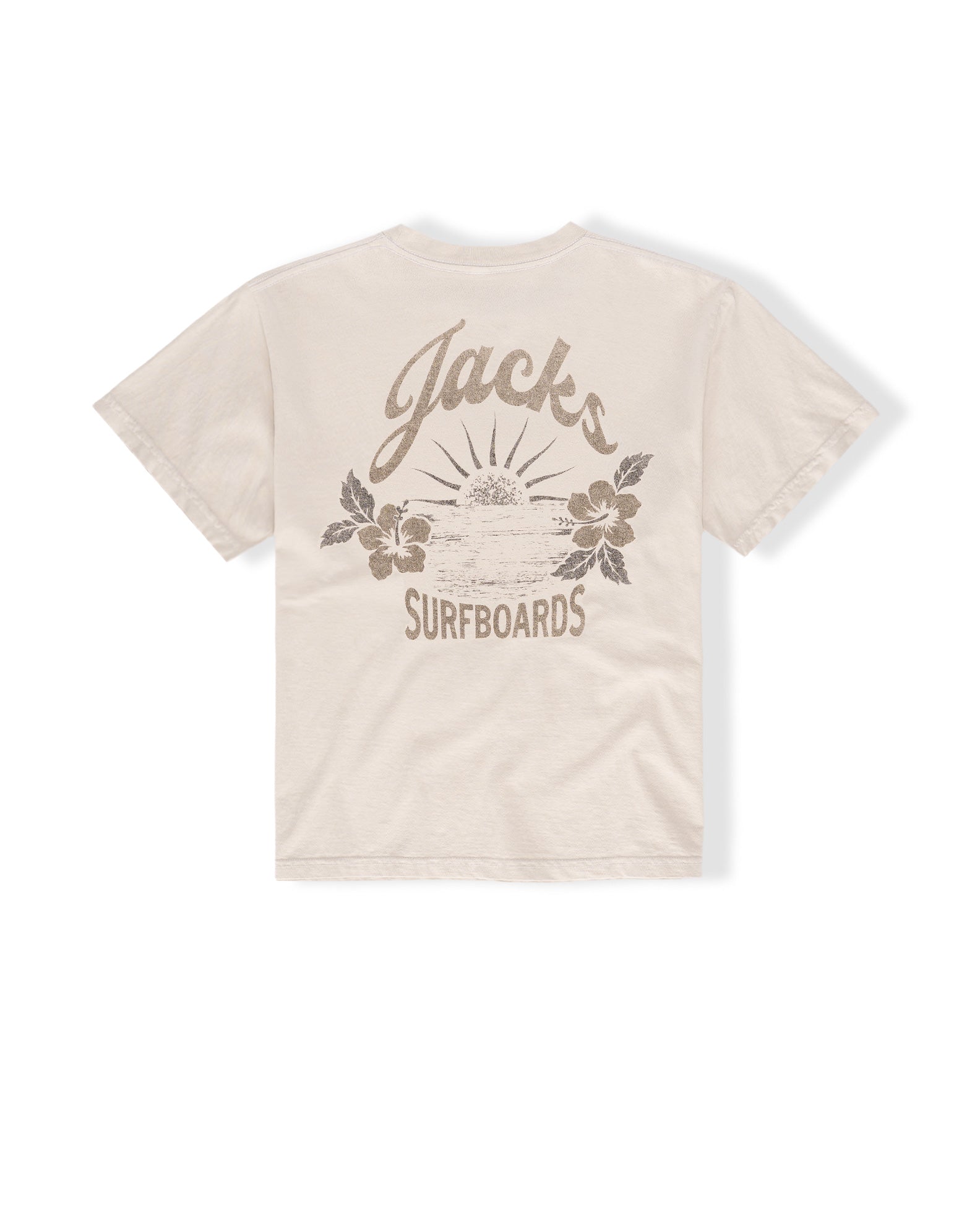 Women's Glass Pigment S/S T-Shirt - Cement
