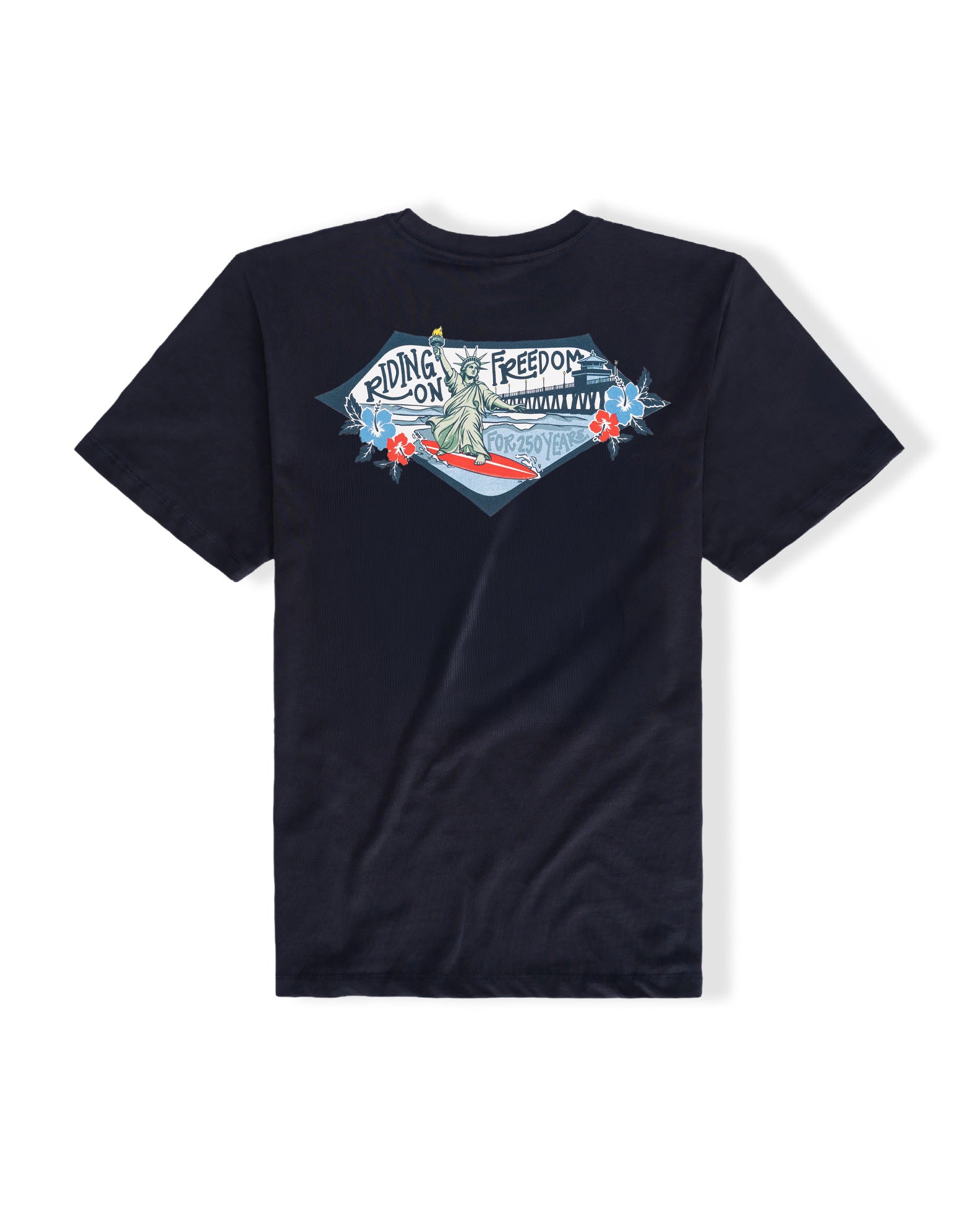 Women's HBHS Riding Freedom S/S Tee - Navy