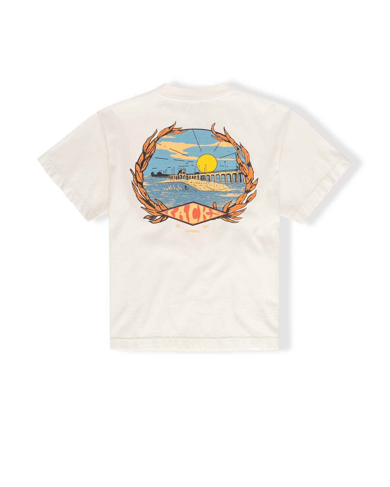 Women's Mural Pigment S/S T-Shirt - Off White