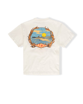 Women's Mural Pigment S/S T-Shirt - Off White