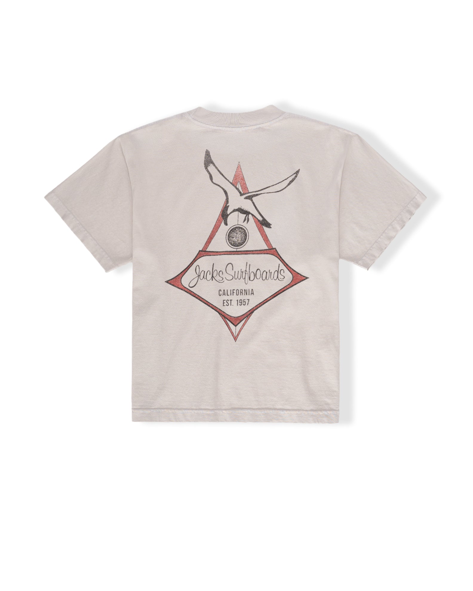Women's Stringer Pigment S/S T-Shirt - Light Grey