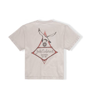 Women's Stringer Pigment S/S T-Shirt - Light Grey