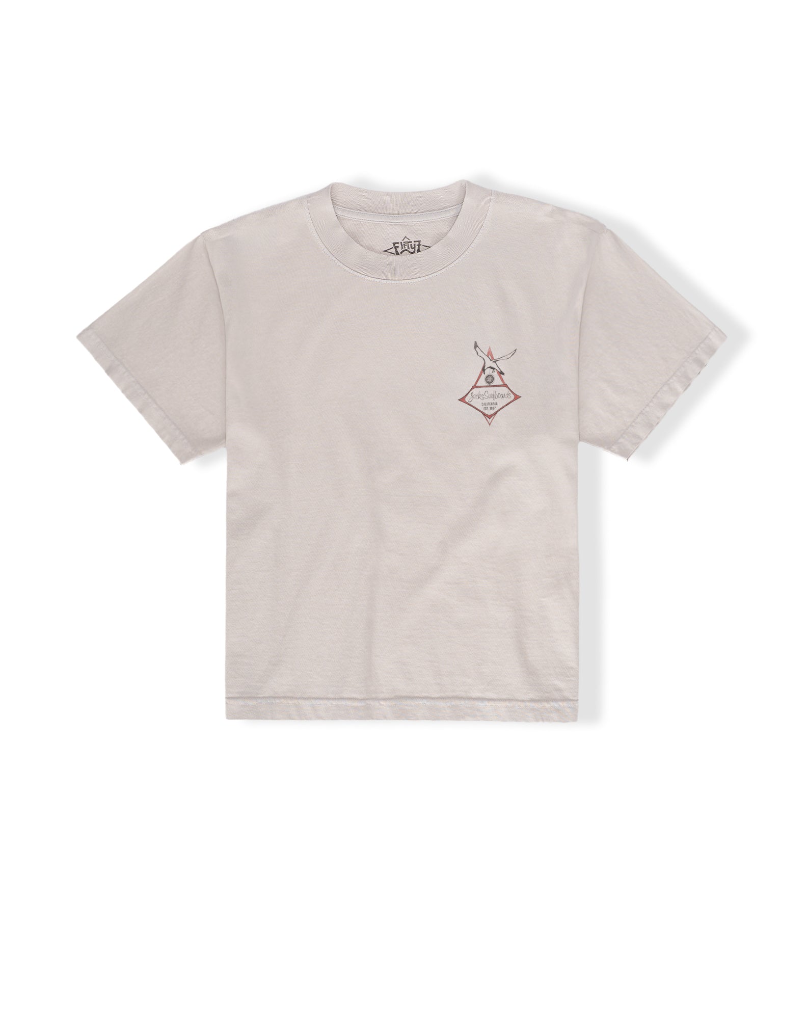 Women's Stringer Pigment S/S T-Shirt - Light Grey