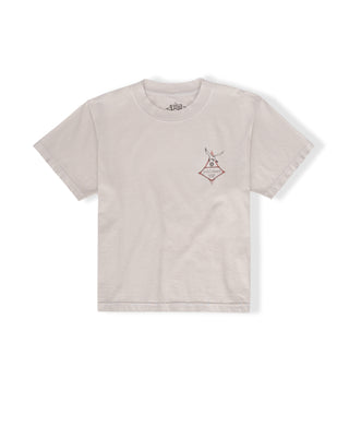 Women's Stringer Pigment S/S T-Shirt - Light Grey