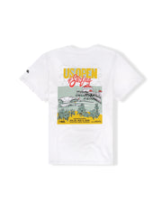 Women's US Open 2026 Poster S/S T-Shirt - White