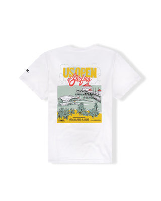 Women's US Open 2026 Poster S/S T-Shirt - White