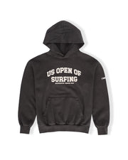 Women's US Open 2026 Varsity Pullover Hoodie - Pigment Black