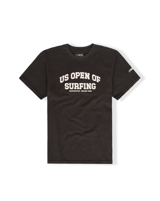 Women's US Open 2026 Varsity S/S T-Shirt - Pigment Black