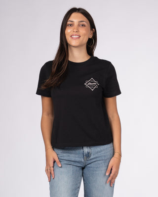 Women's Action HW S/S Tee - Black