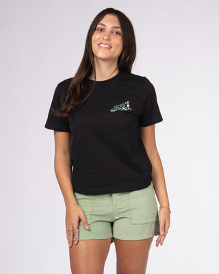 Women's Bobber Heavyweight S/S Tee - Black