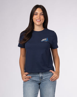Women's Bobber Heavyweight S/S Tee - Navy
