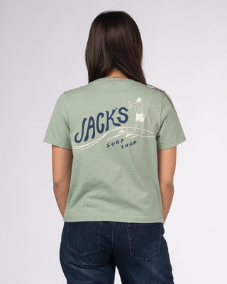 Women's Bobber Heavyweight S/S Tee - Sage