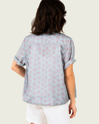 Marsh Wear Women's Hagood Boxcut Short Sleeve Shirt - Trellis