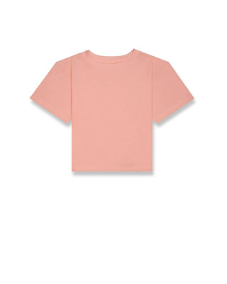 Core Fit Crop S/S Tee - Pink
