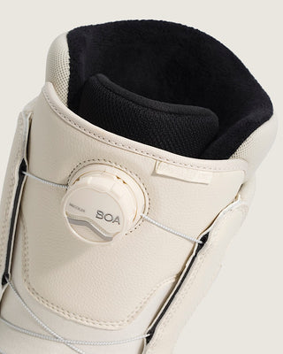 Vans Women's Encore OG Snowboard Boot - Marshmallow White/Black