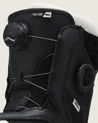 Vans Women's Encore Pro Snowboard Boots - Black/Marshmallow