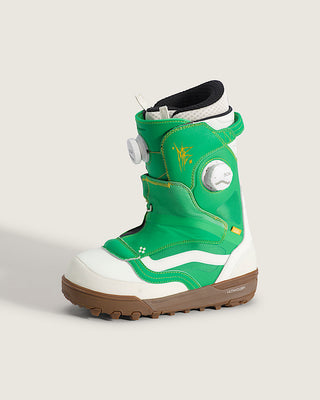 Vans Women's Progress Snowboard Boot - Mia Brookes Green/Yellow