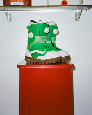 Vans Women's Progress Snowboard Boot - Mia Brookes Green/Yellow