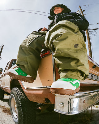 Vans Women's Progress Snowboard Boot - Mia Brookes Green/Yellow