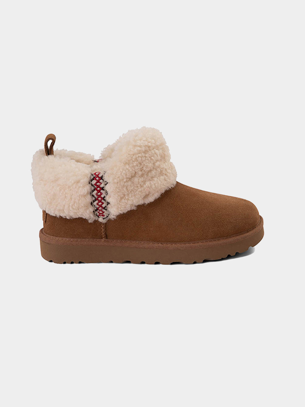 UGG Womens Ultra Mini W/Ugg Braid