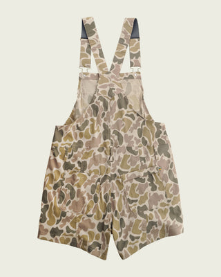 Women's Escape Shortalls - Khaki Mallard Camo