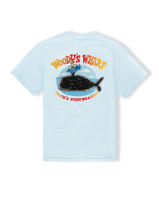 Woody's Wharf PGMT S/S Tee - Chambray