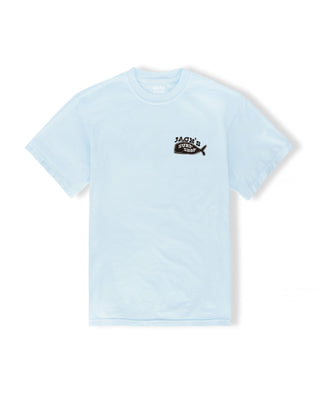Woody's Wharf PGMT S/S Tee - Chambray