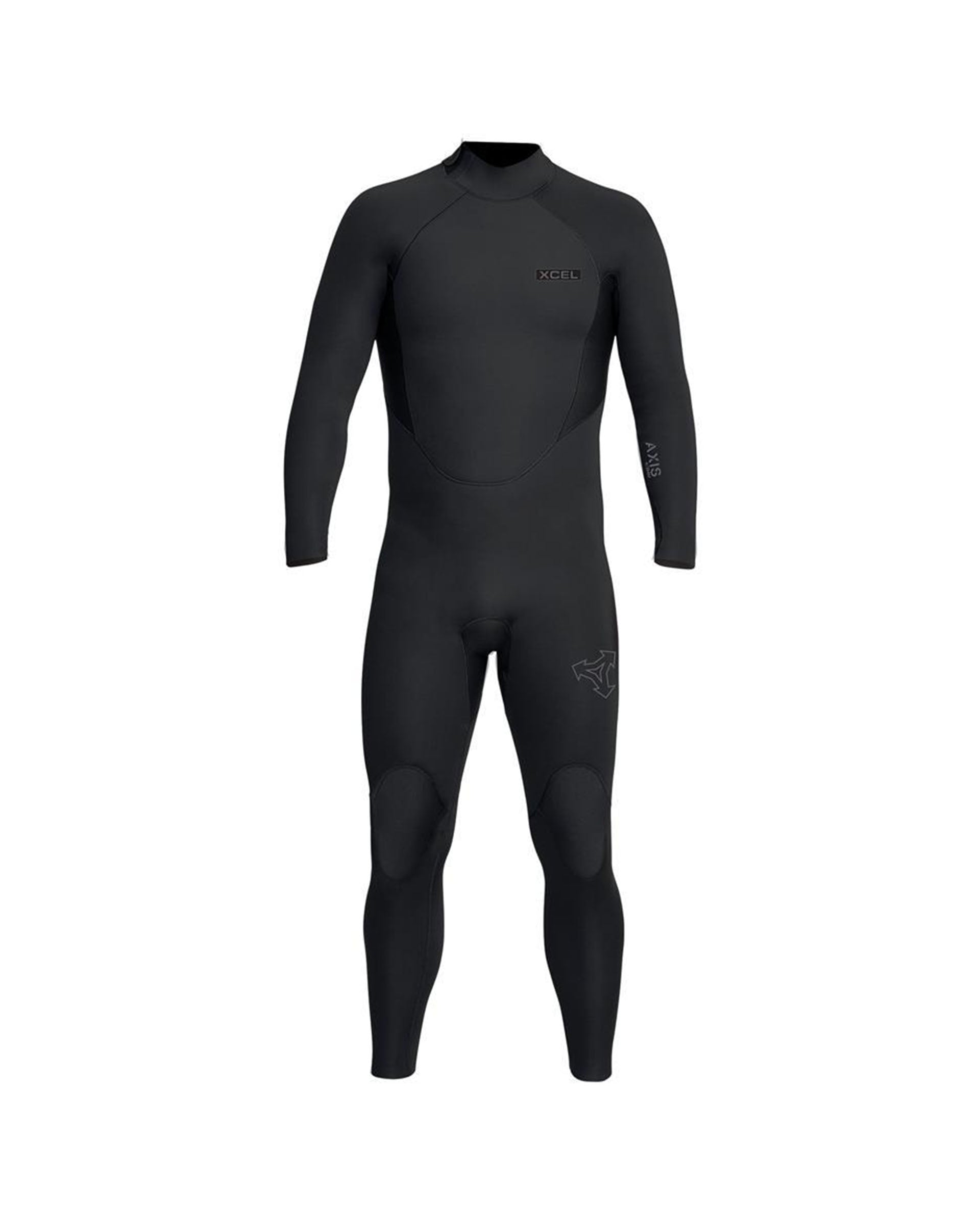 Xcel Men's Axis Back Zip Full Wetsuit 4/3mm - Black