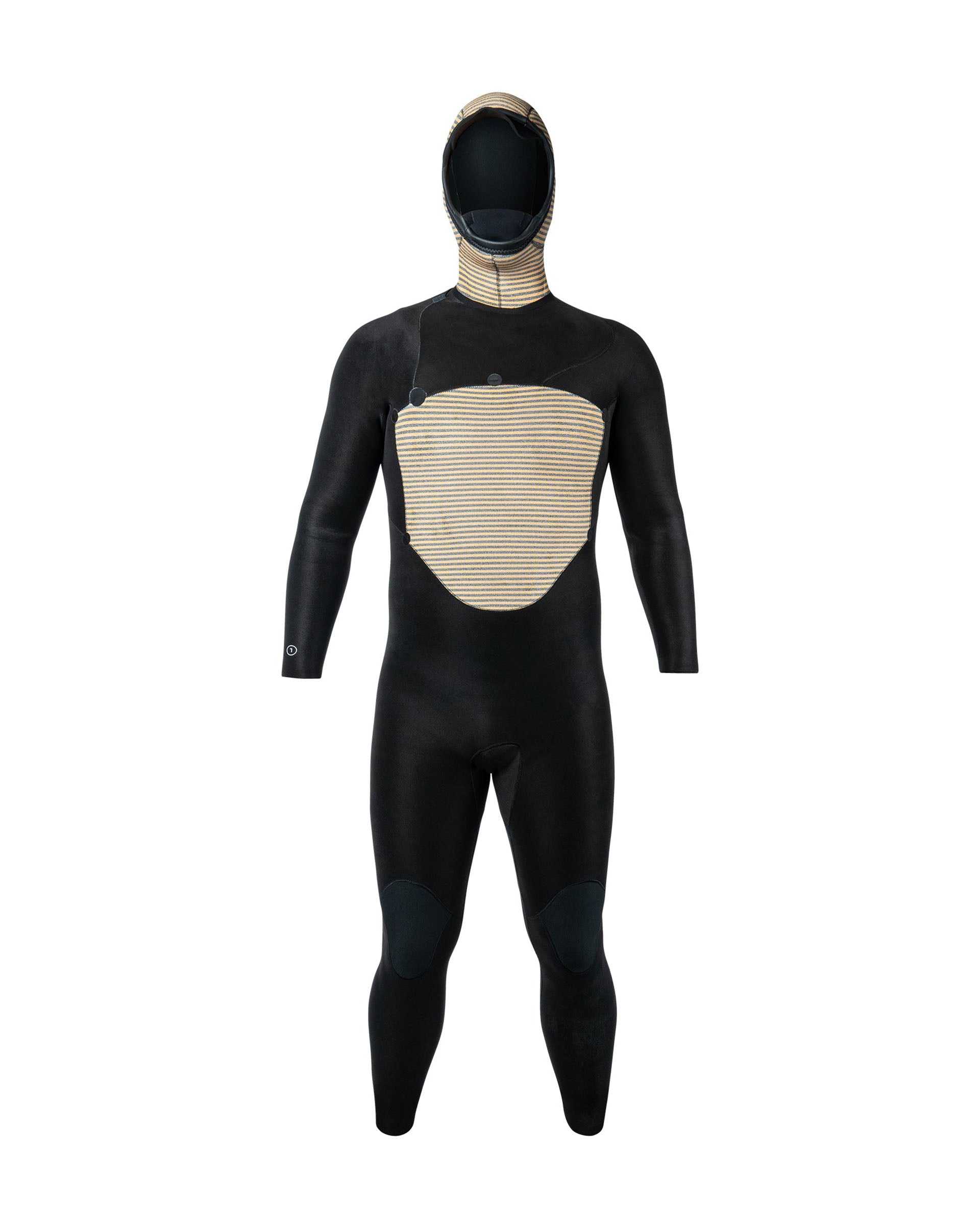 Xcel Men's Axis Hooded Full Wetsuit 5/4mm - Black