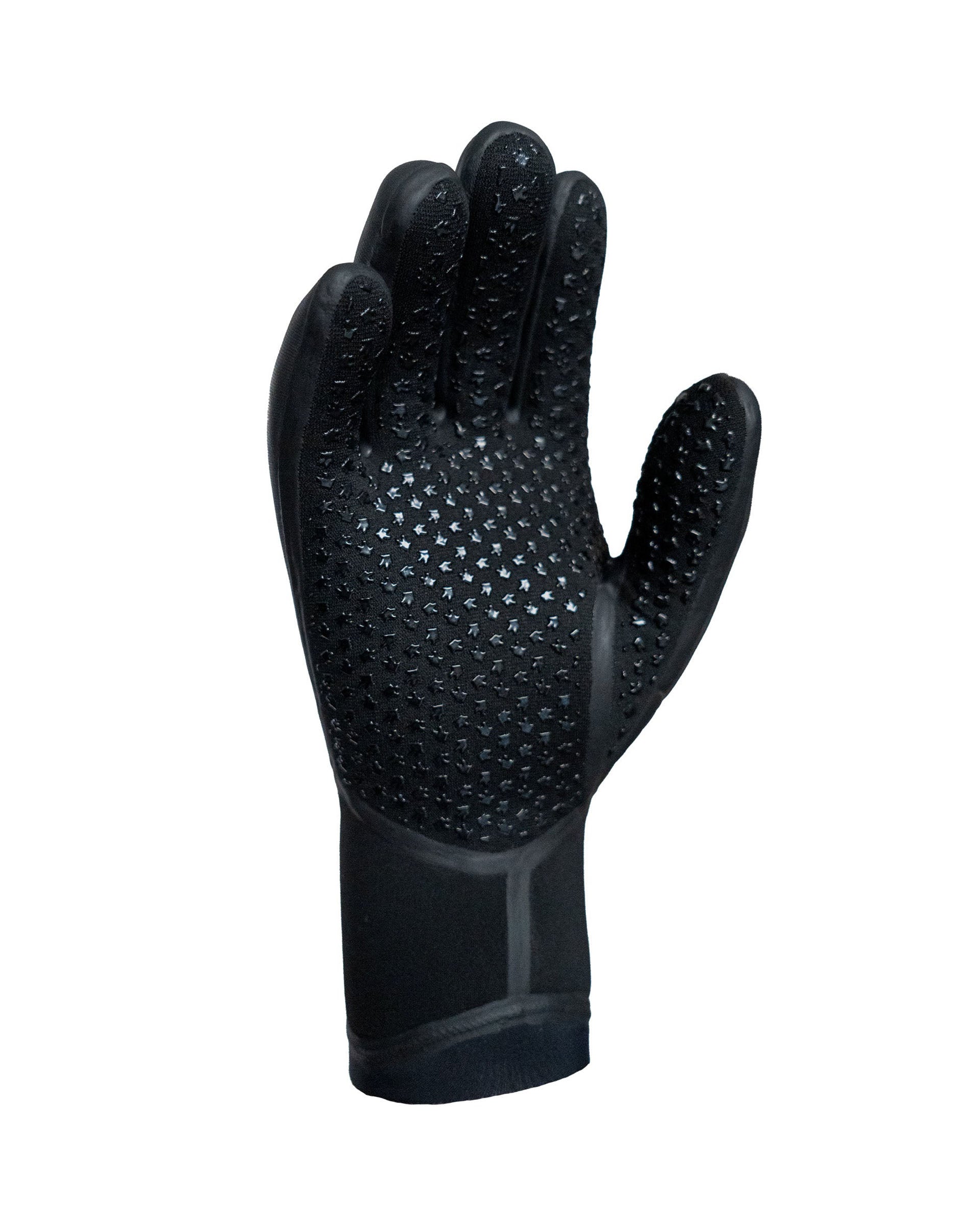 Xcel Men's Drylock Texture Skin Five Finger Glove 3mm - Black