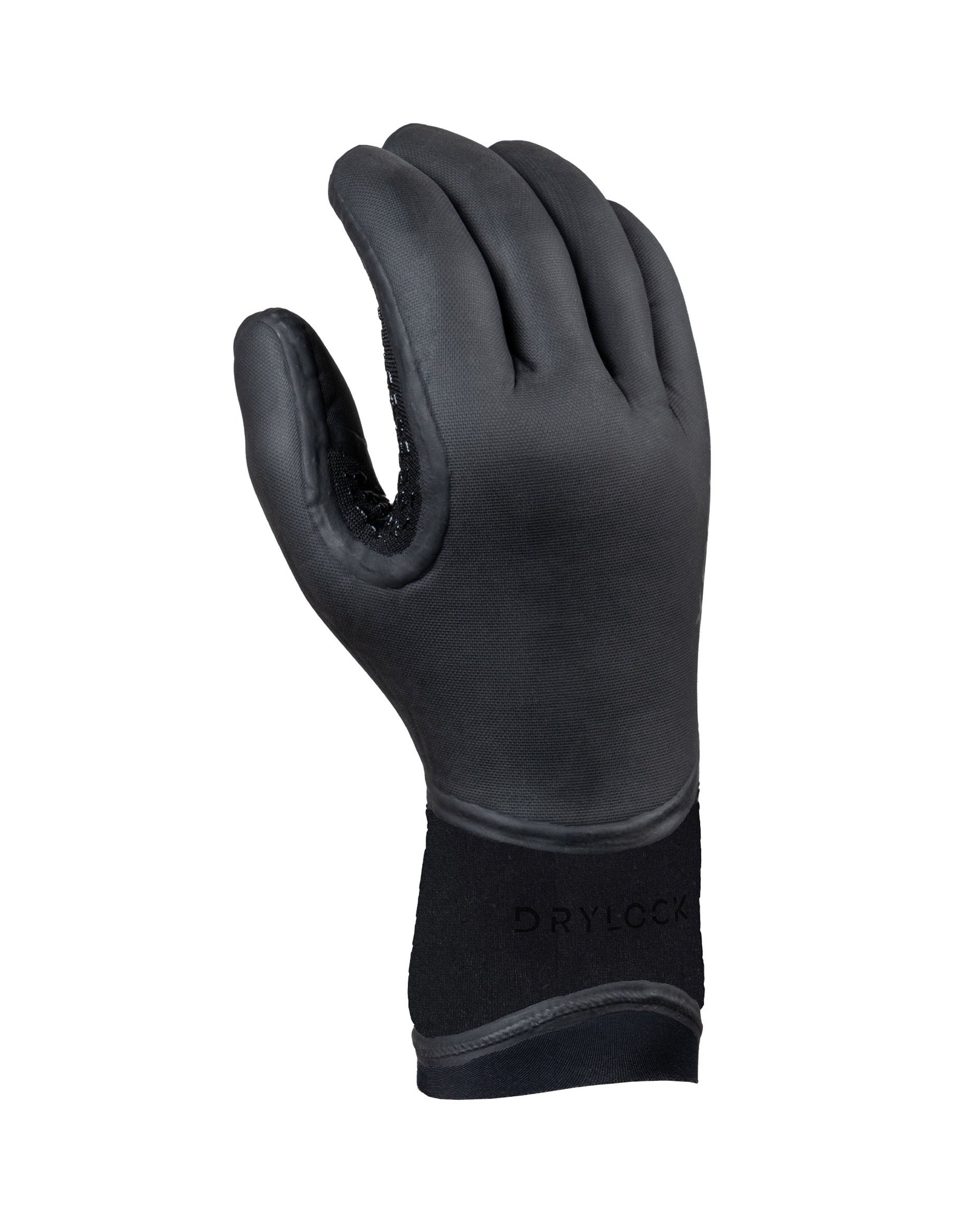 Xcel Men's Drylock Texture Skin Five Finger Glove 5mm - Black