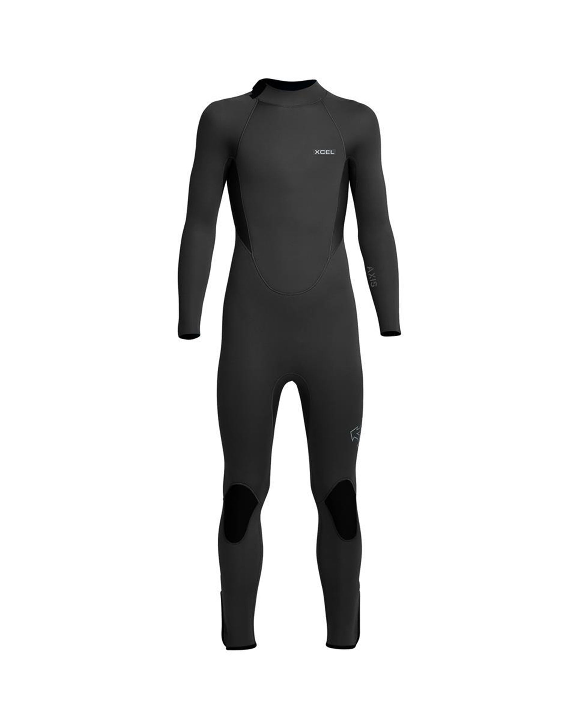 Xcel Kid's Axis Back Zip Full Wetsuit 4/3mm w/Ankle Zips - Black