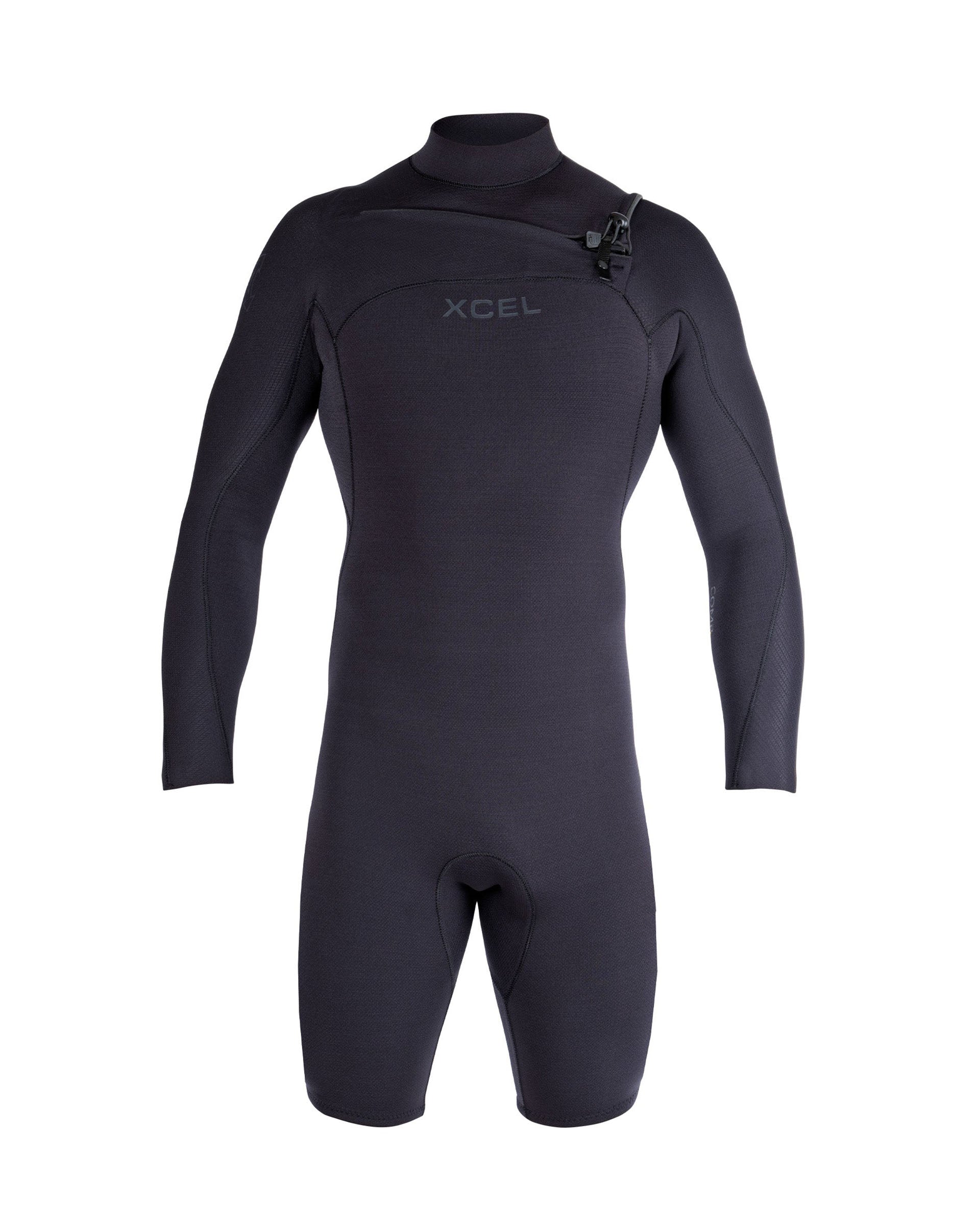 Xcel Men's Comp+ Long Sleeve Spring Wetsuit 2mm - Black