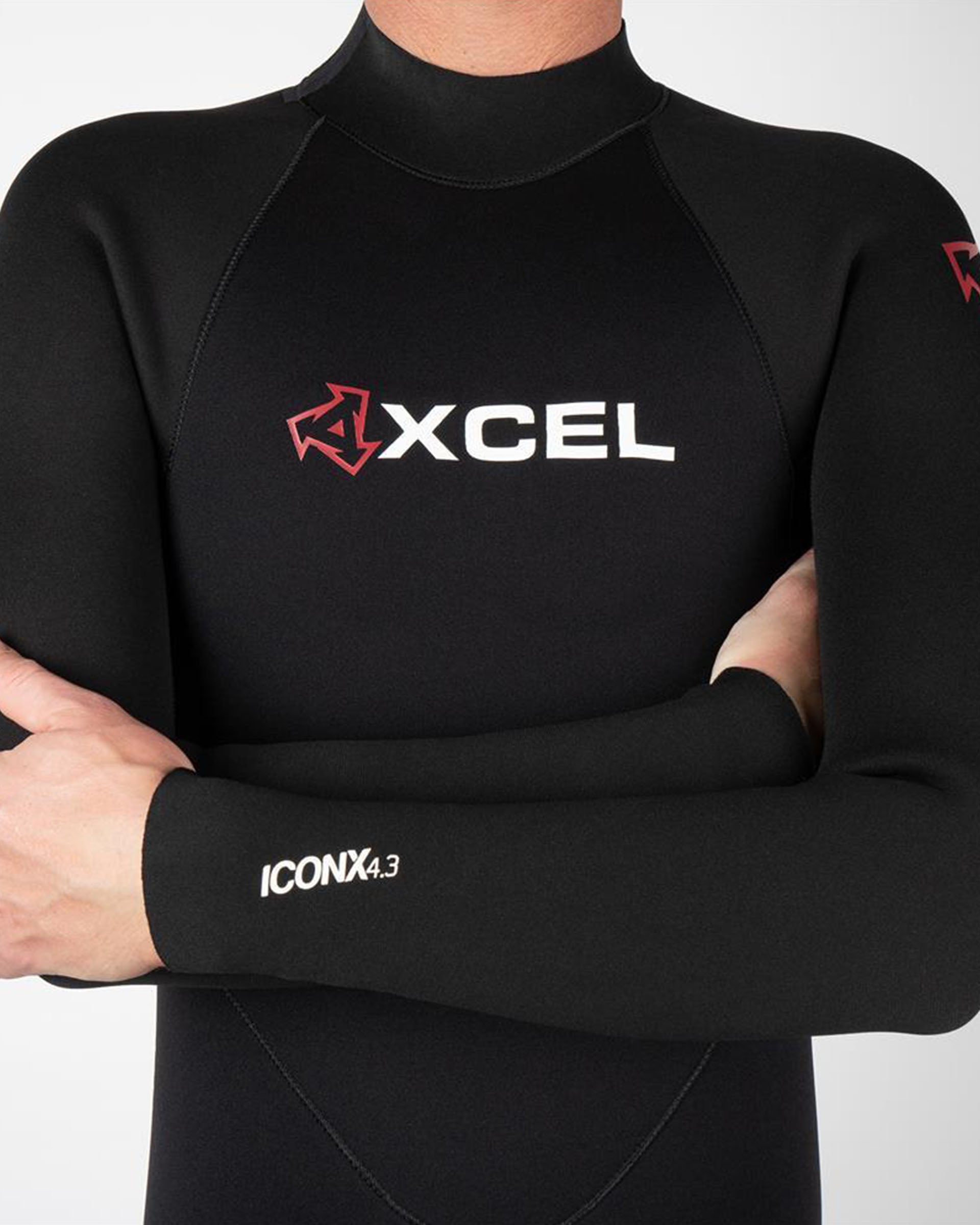 Xcel Men's IconX Full Wetsuit 5/4mm - Black