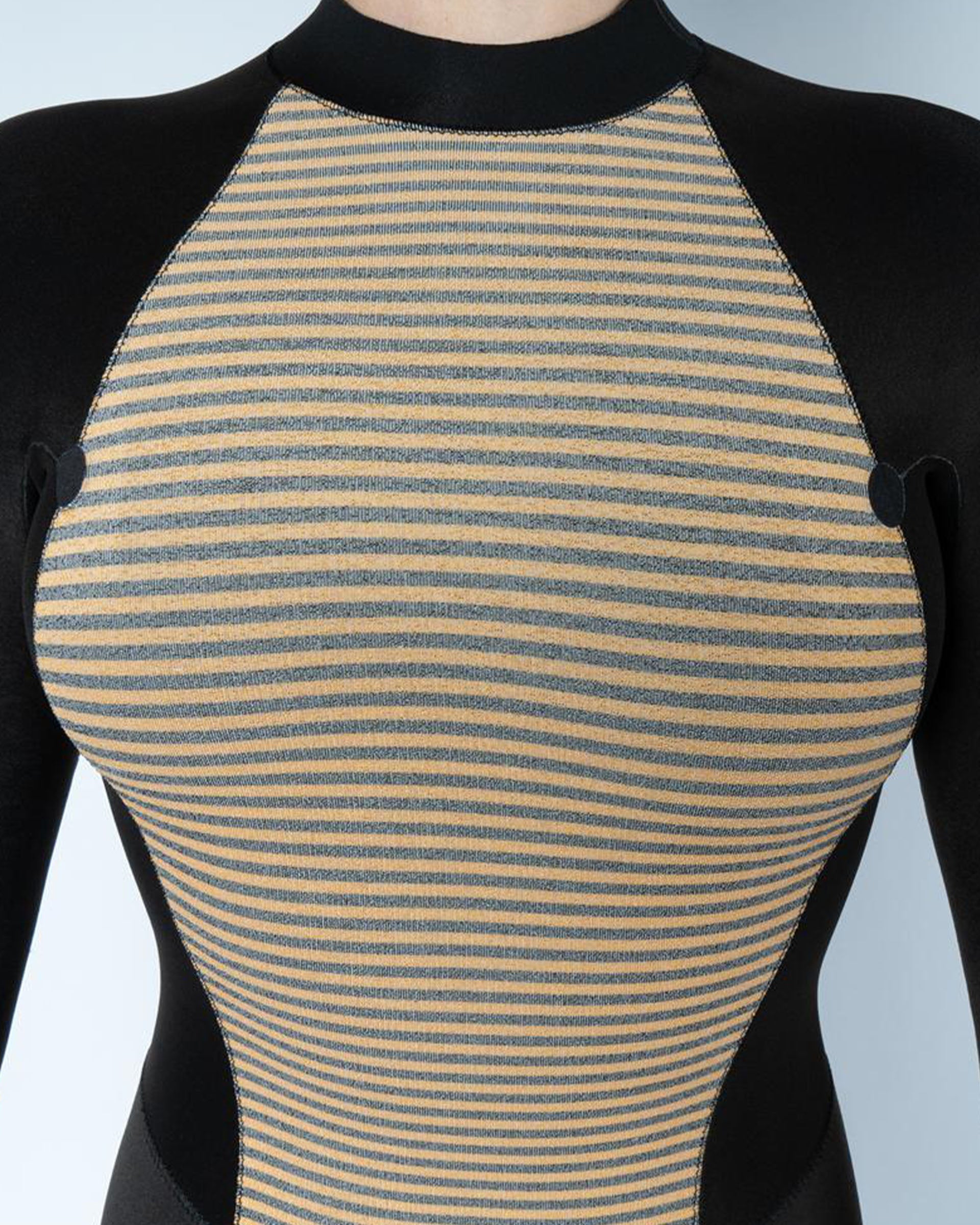 Xcel Women's Axis Back Zip Full Wetsuit 5/4mm - Black/Palm-Monstera Print