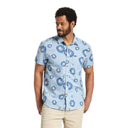 Men's Brixton Charter Print Short Sleeve Woven Shirt