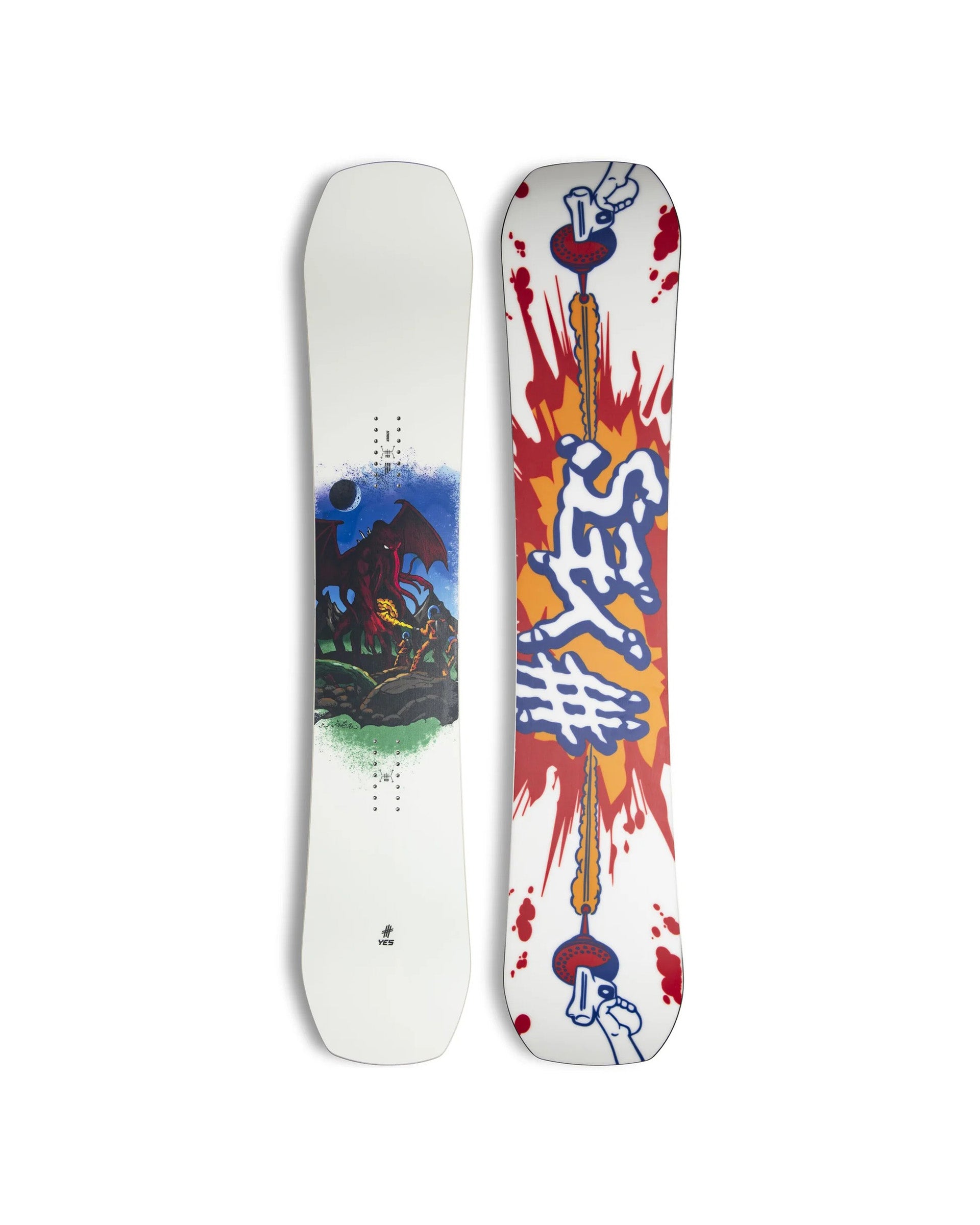 YES Snowboards Men's Sender Snowboard