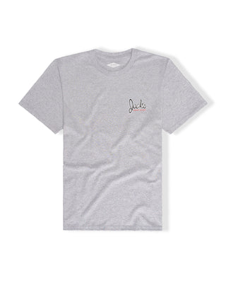 Yankee 4th S/S Tee - Heather Grey
