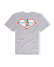 Yankee 4th S/S Tee - Heather Grey
