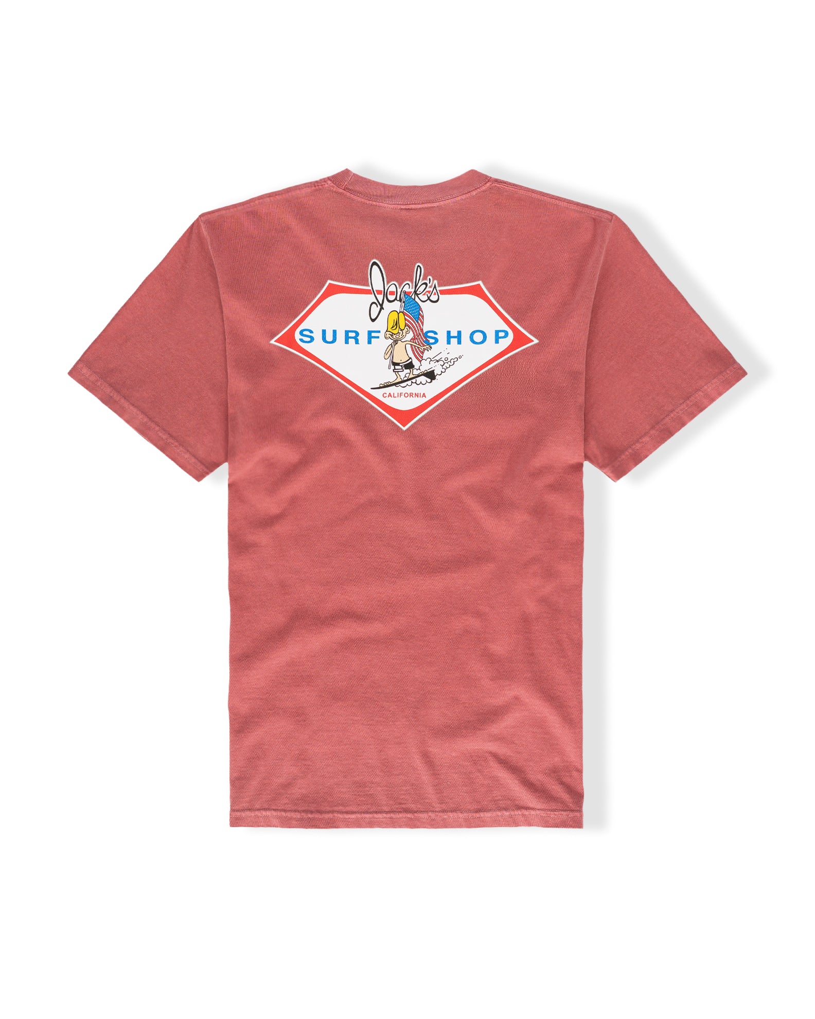 Yankee S/S Tee - Crimson