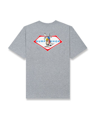 Yankee S/S Tee - Athletic Grey
