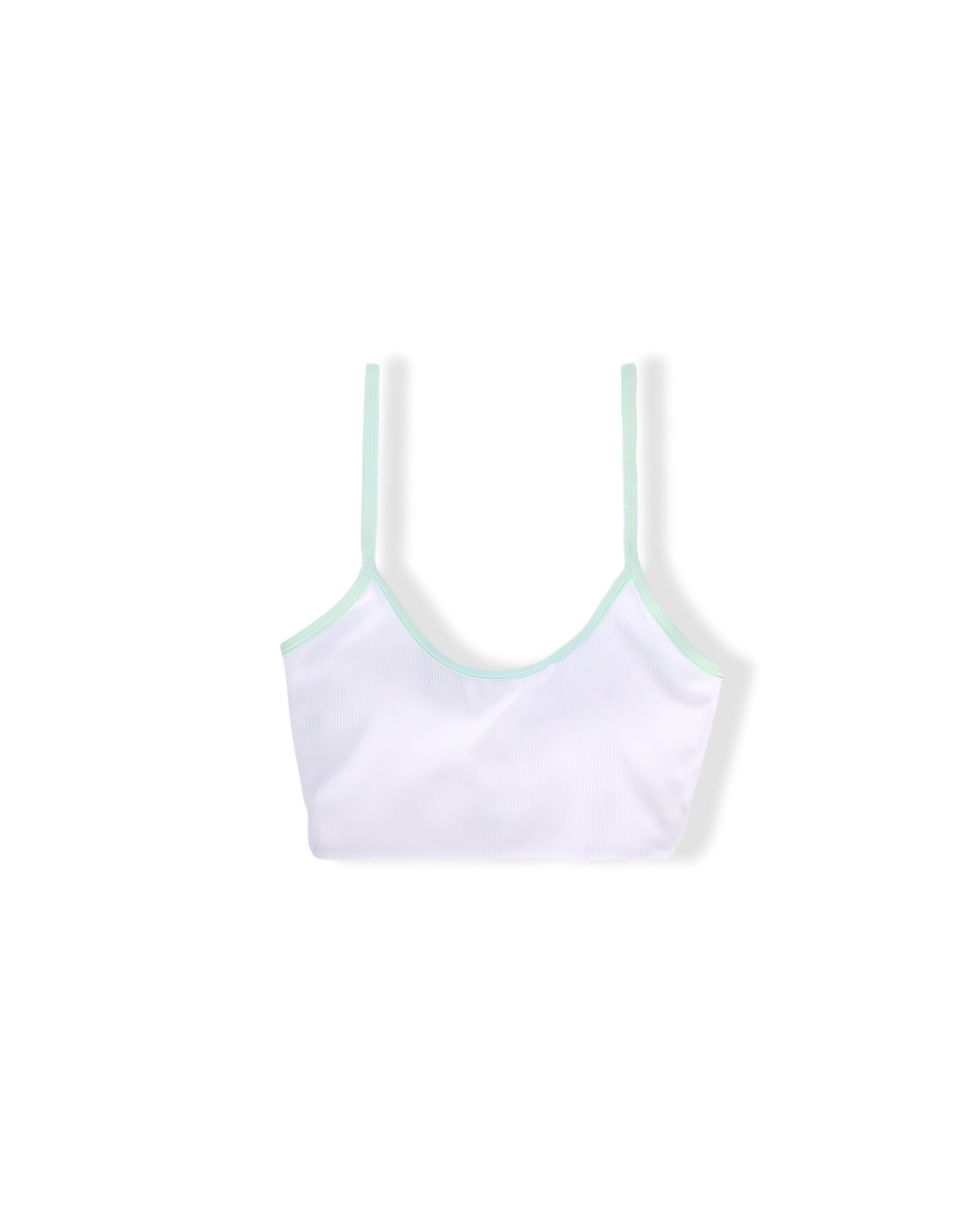 Youth Capri Ribbed Swim Set - Sky Blue/Cloud