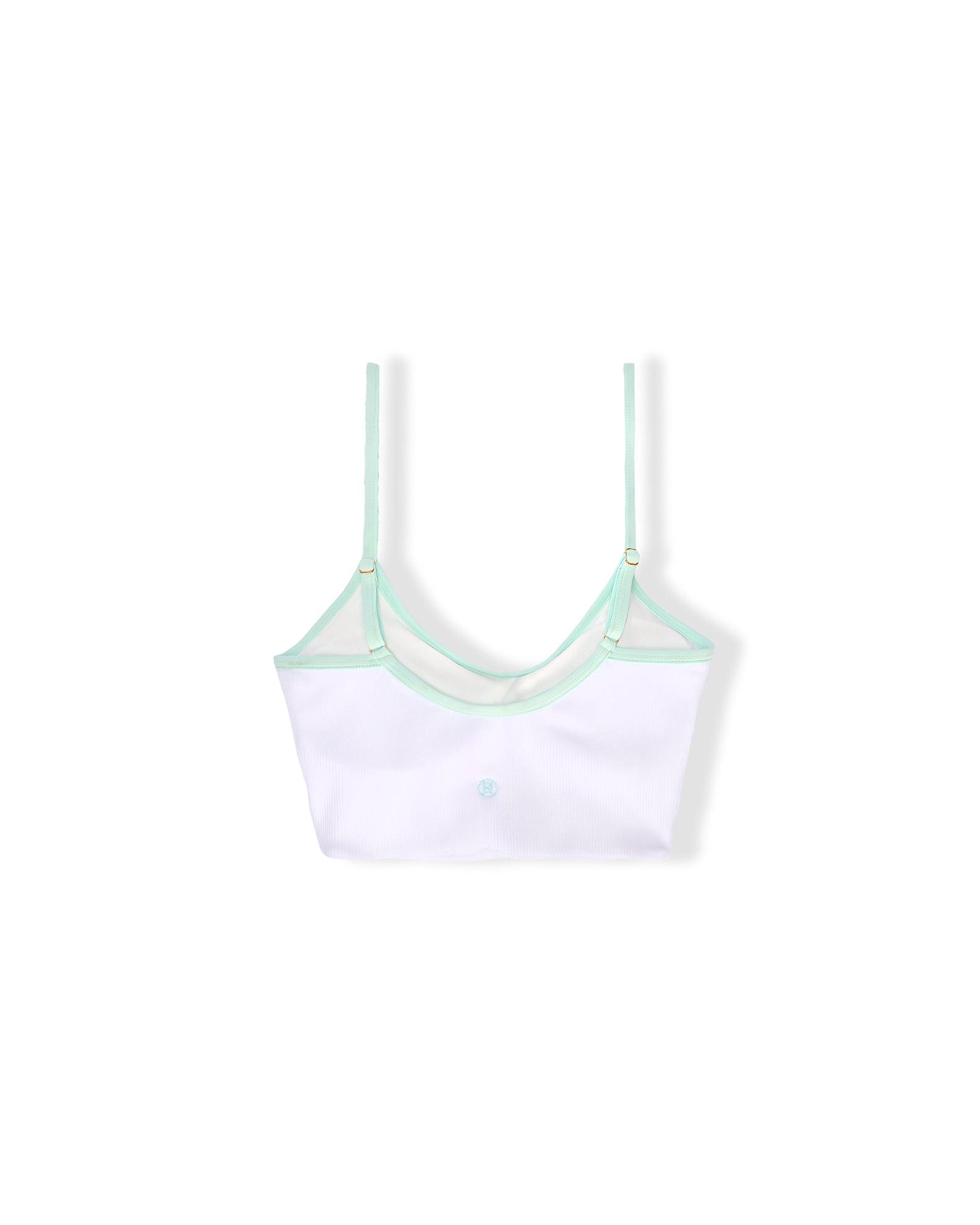Youth Capri Ribbed Swim Set - Sky Blue/Cloud