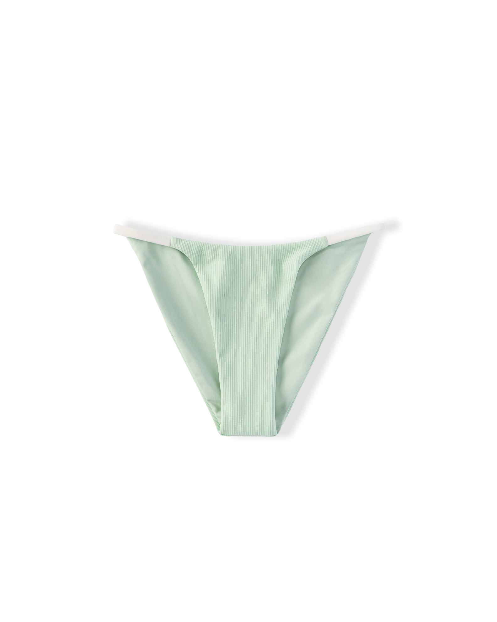 Youth Hartley Ribbed Swim Bottom - Chalk Blue/Brilliant White